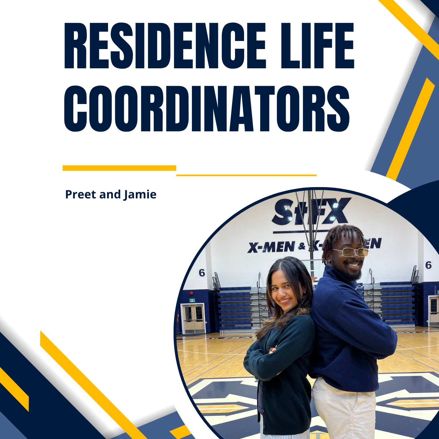 Residence Life Coordinators Preet and Jamie info video cover photo
