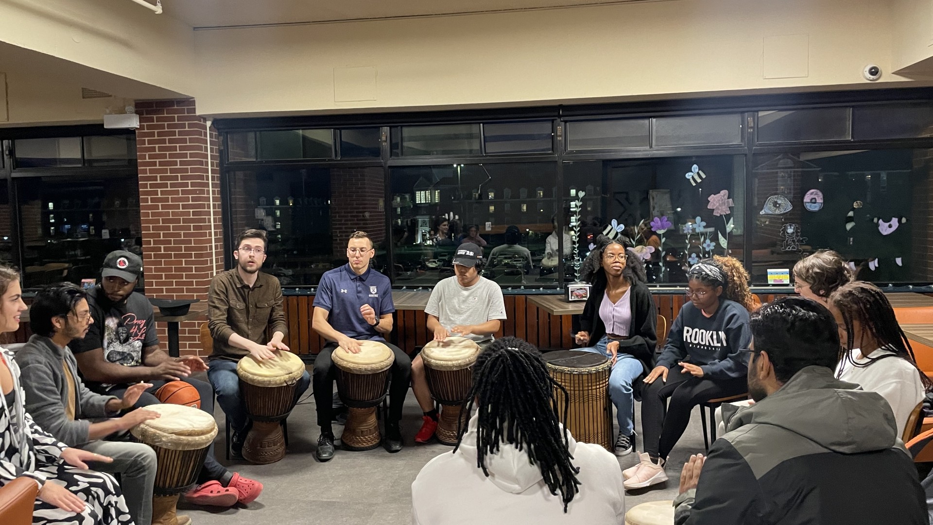 Drumming circle