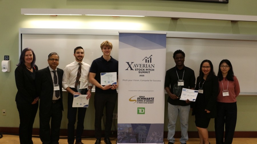 Winners with Faculty