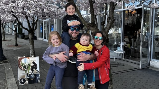 Bryan, Louise and family