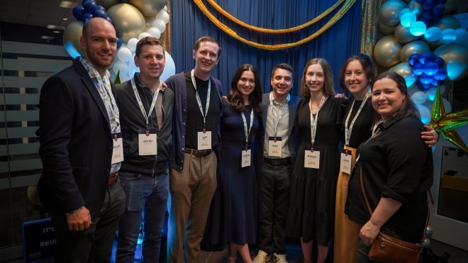 StFX Alumni at Welcome Home Dinner 2025
