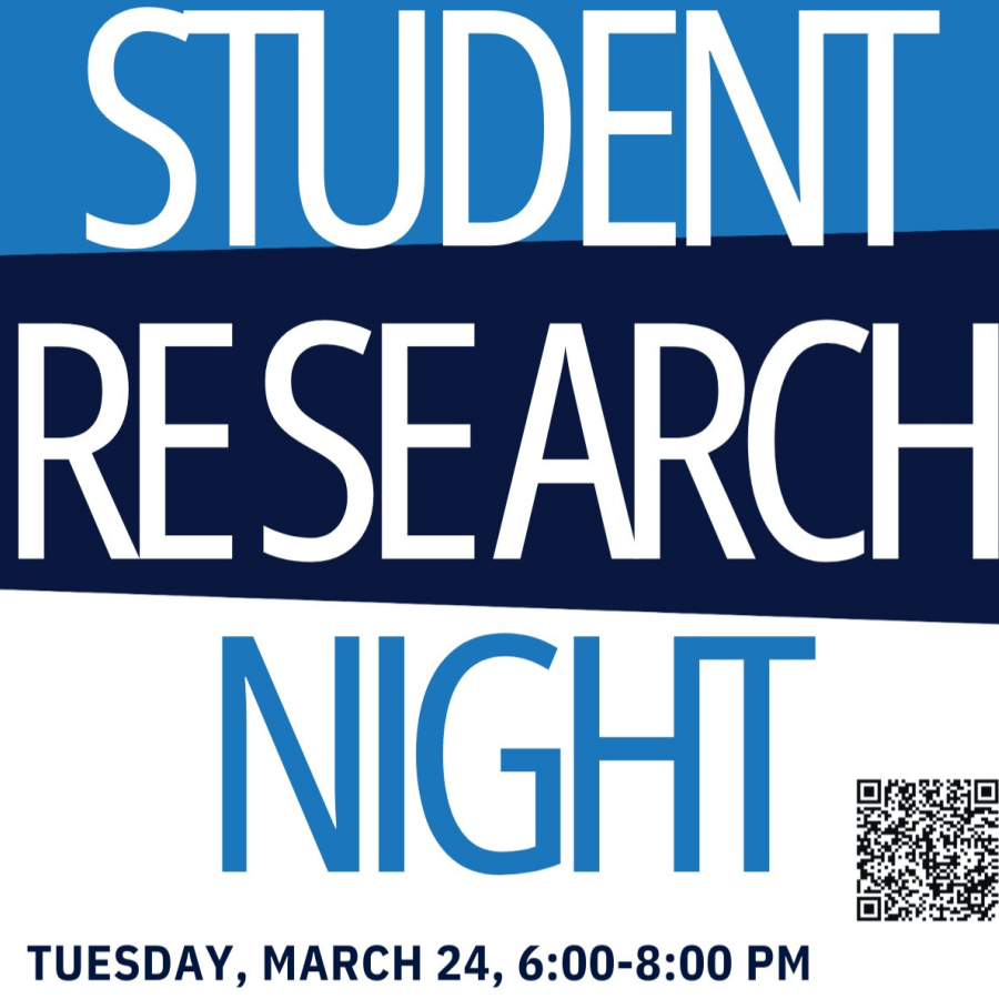 Student Research Night poster 2026