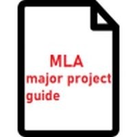 MLA major project guide thumbnail