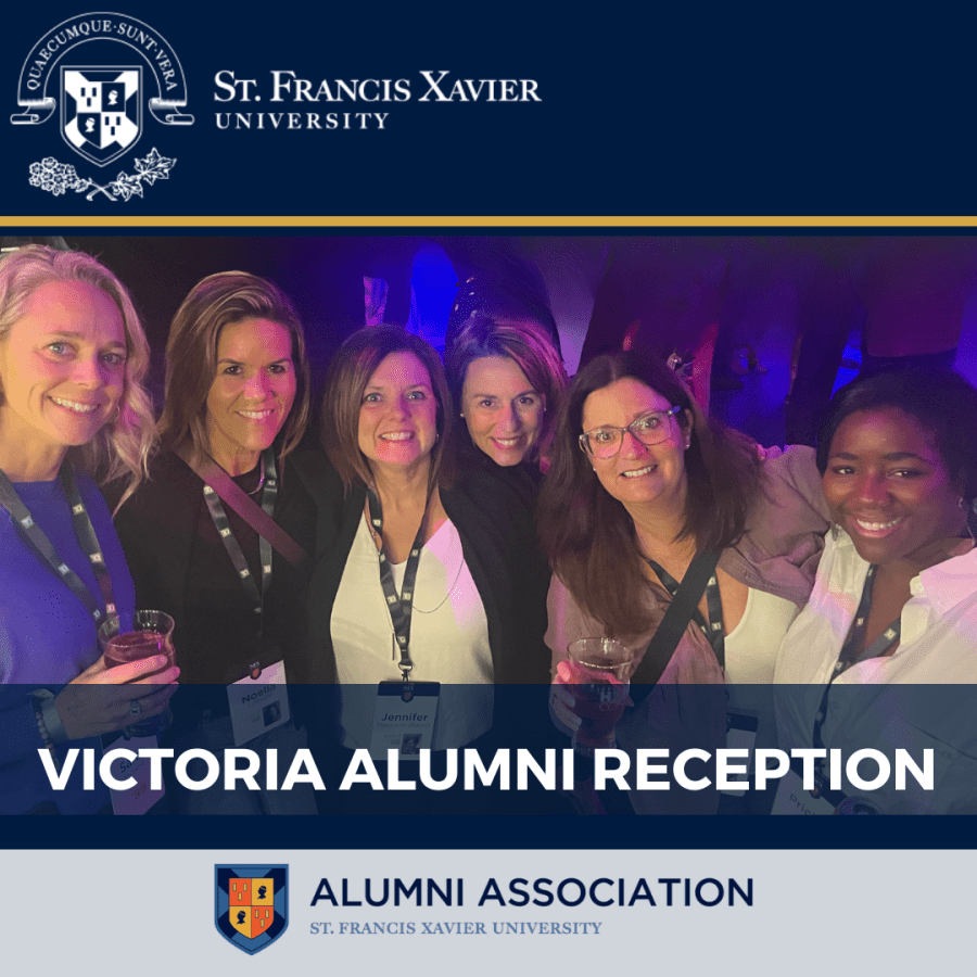 Poster for Alumni President's Reception - Victoria