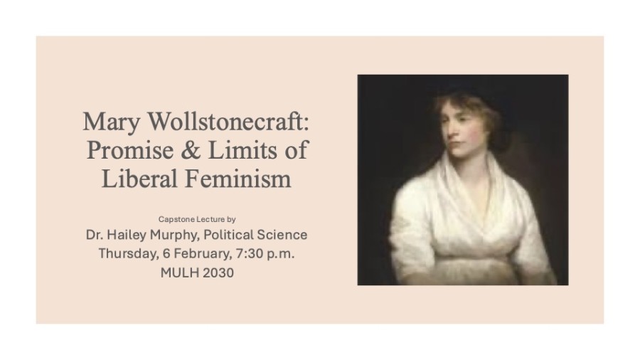 Capstone Lecture on Wollstonecraft