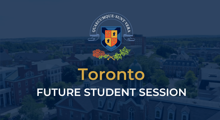 Toronto Future Student Info Session graphic