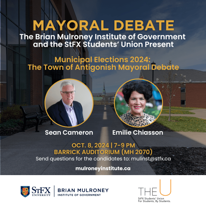 Mayoral Debate Poster