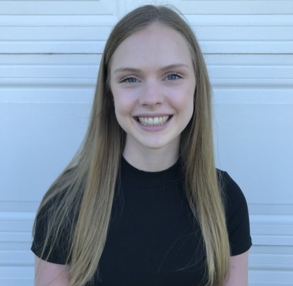 Girl smiling