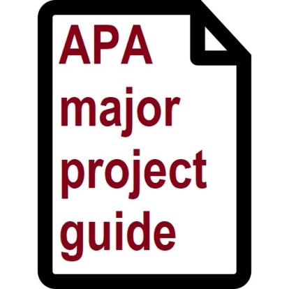 APA major project guide thumbnail