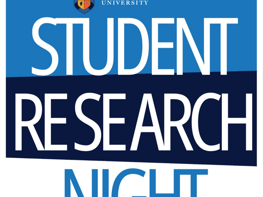 Student Research Night poster 2026