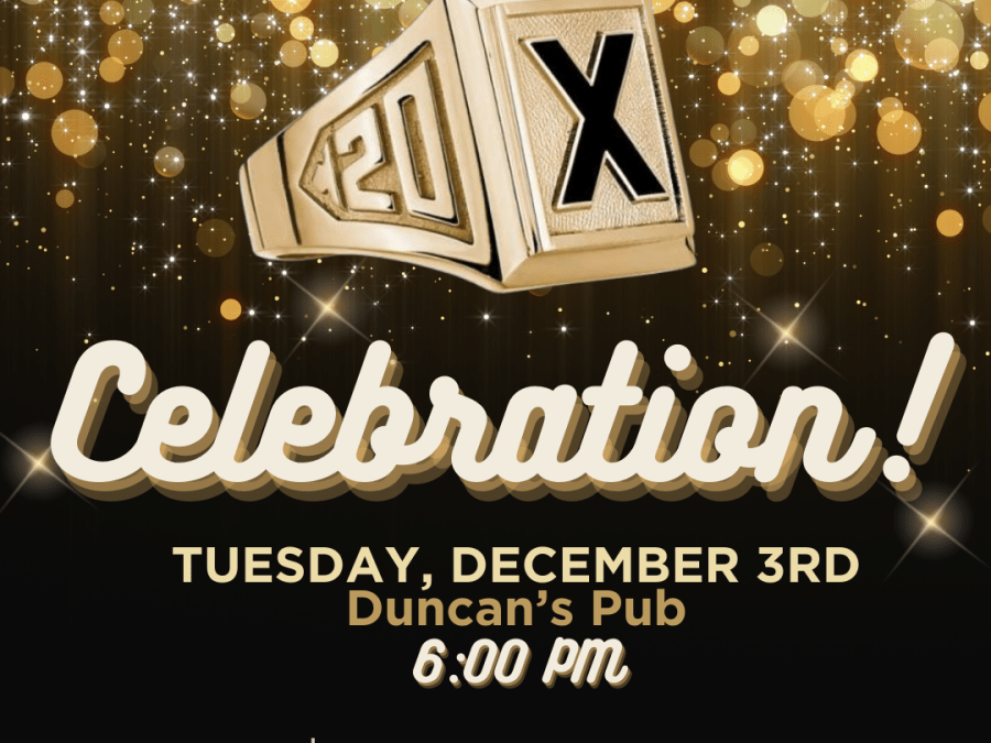 Promotional graphic for Amherst StFX Day Celebration