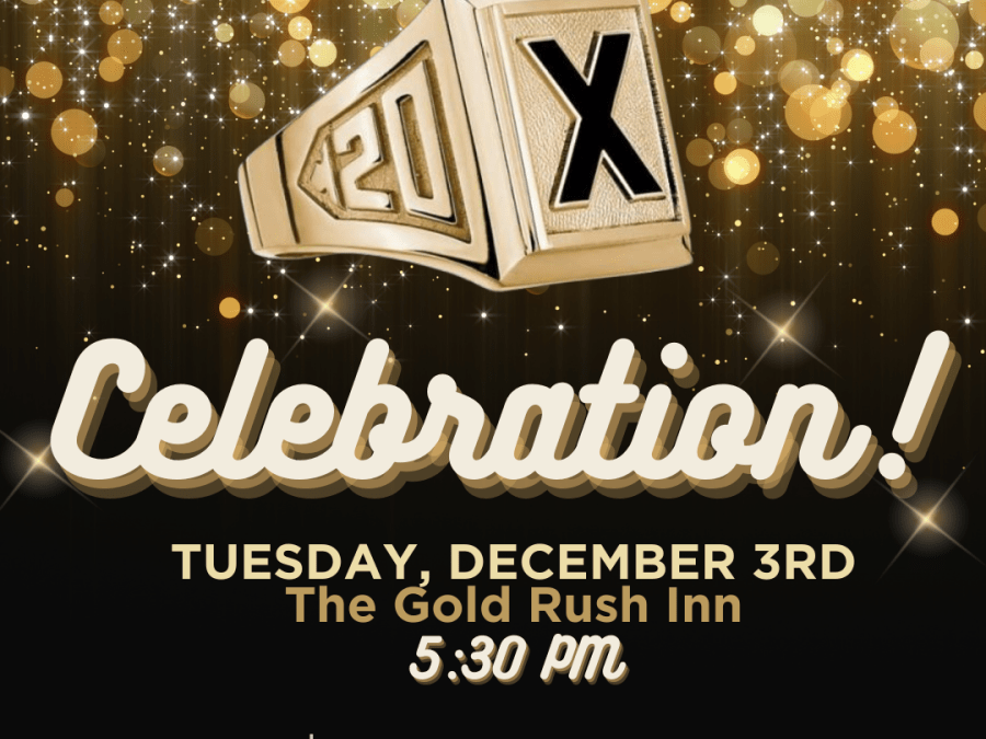 Promotional graphic for Whitehorse StFX Day Celebration