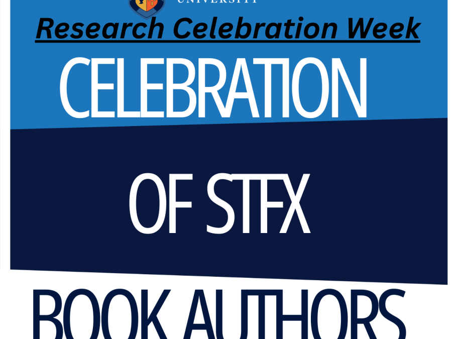 Celebration of StFX Book Authors 2026 poster