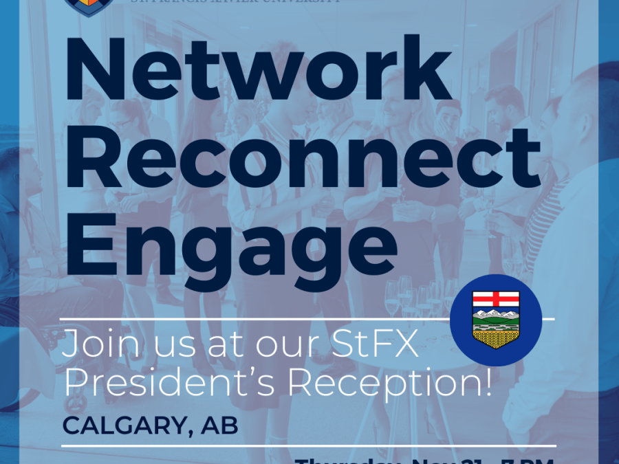 Calgary President's Reception Poster