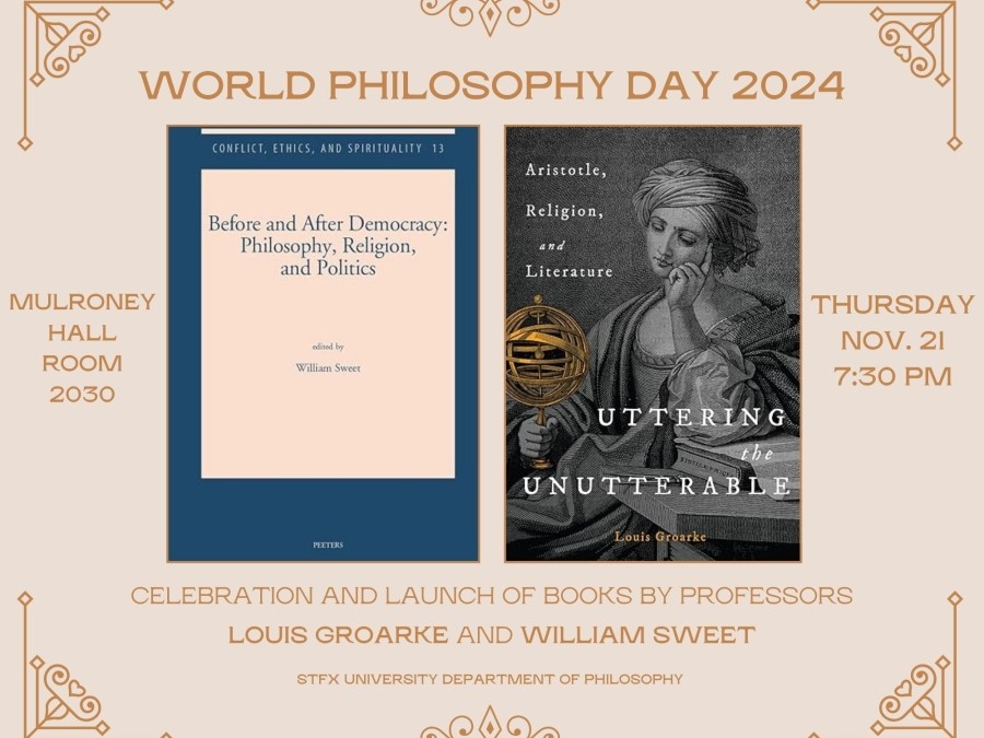 World Philosophy Day and Book Launch