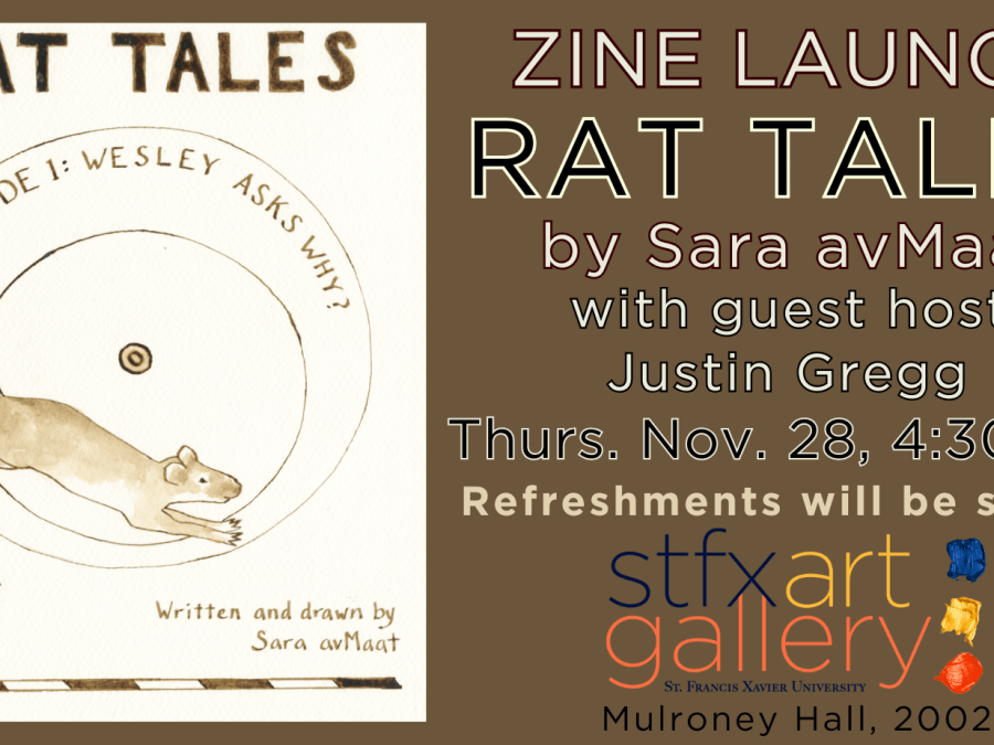 Zine launch Rat Tales by Sara avMaat