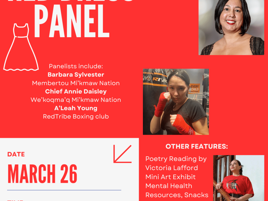 MMIW Red Dress Panel Poster