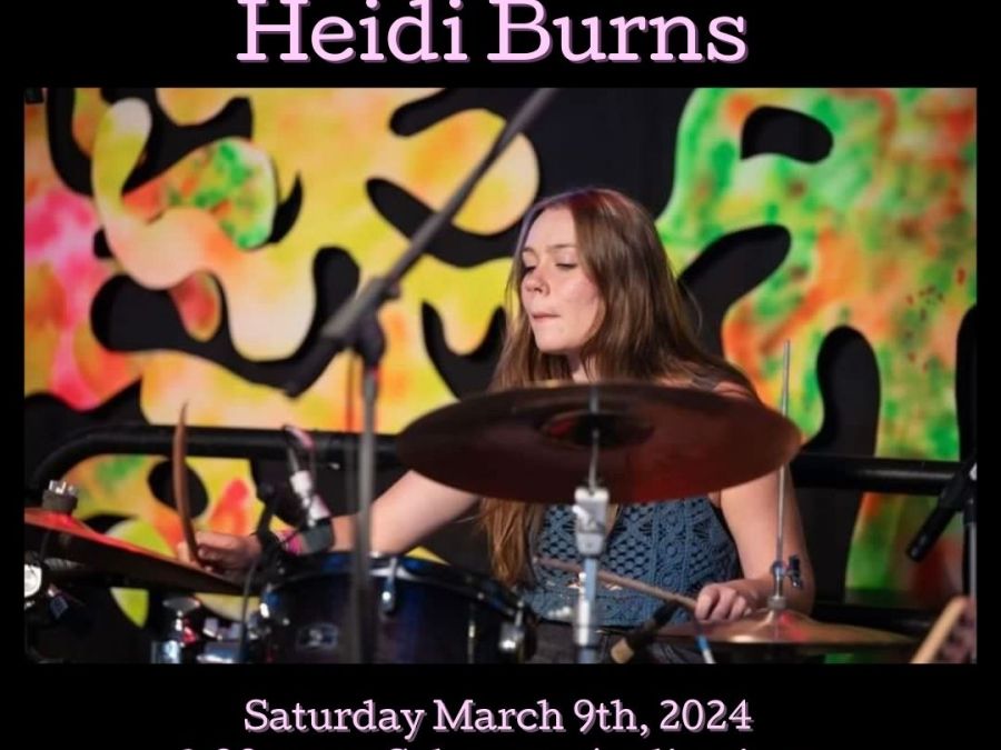 The Graduation Recital of Heidi Burns. March 9 @ 3pm in SCHW 110