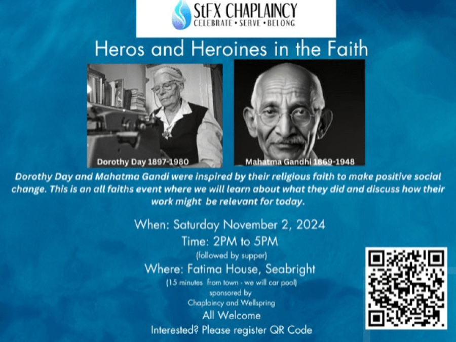 Heros and Heroines in the Faith Poster
