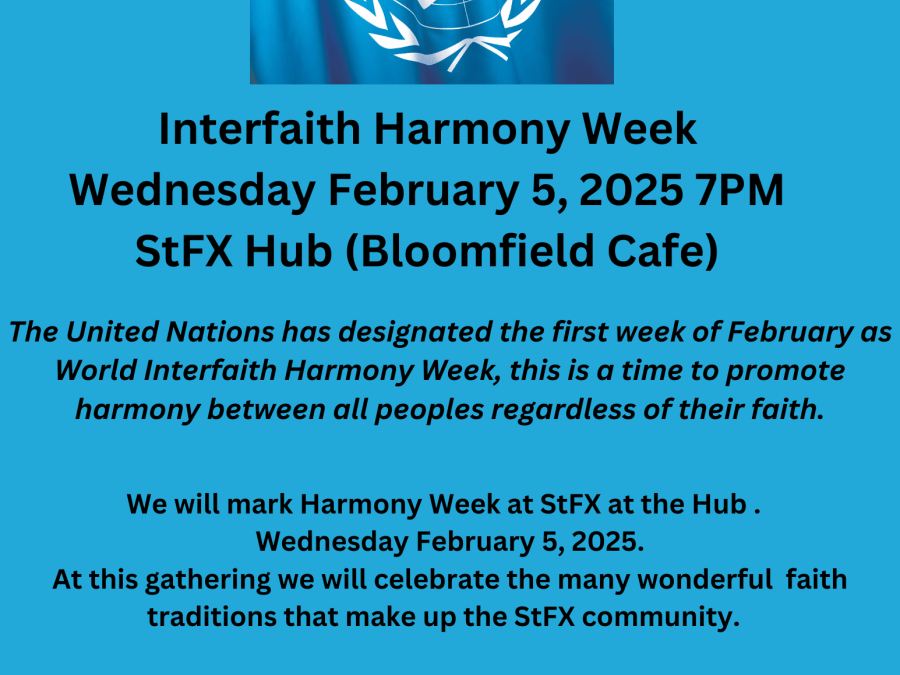 Interfaith Harmony Week Poster