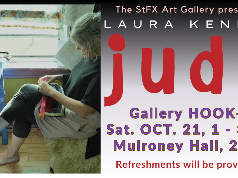 JUDY hook-in event Saturday October 21 1 to 3 pm