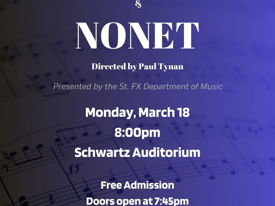 AM Combo & Nonet. March 18 @ 8pm in SCHW 110
