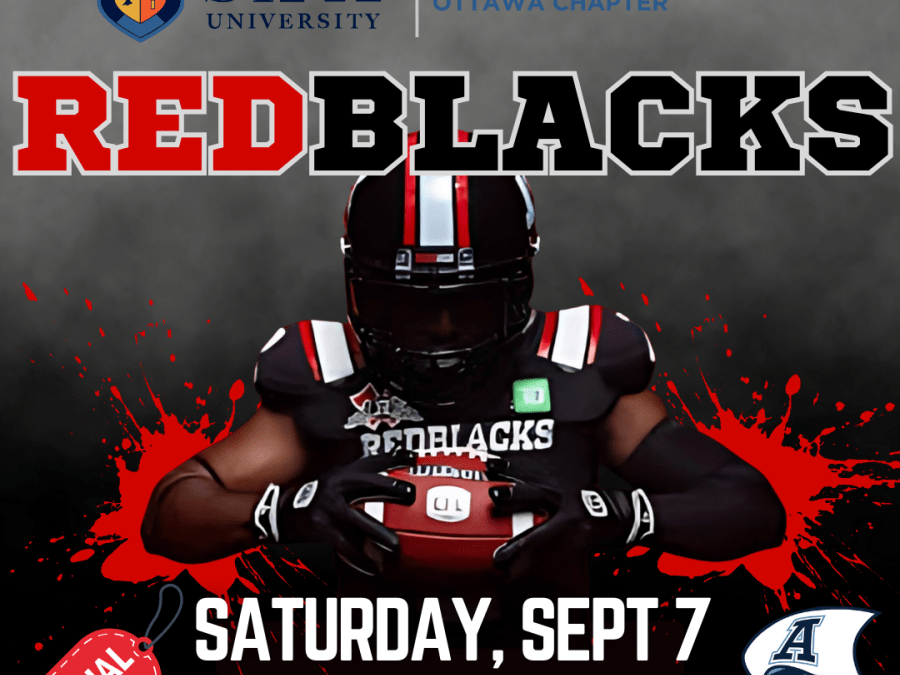 Ottawa RedBlacks Game event poster