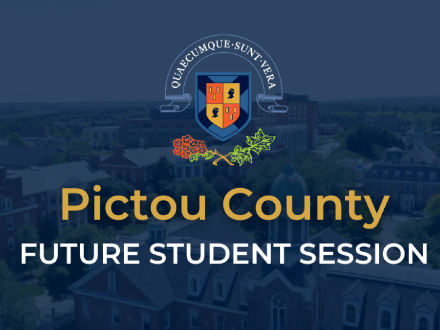Pictou County Future Student Information Session graphic