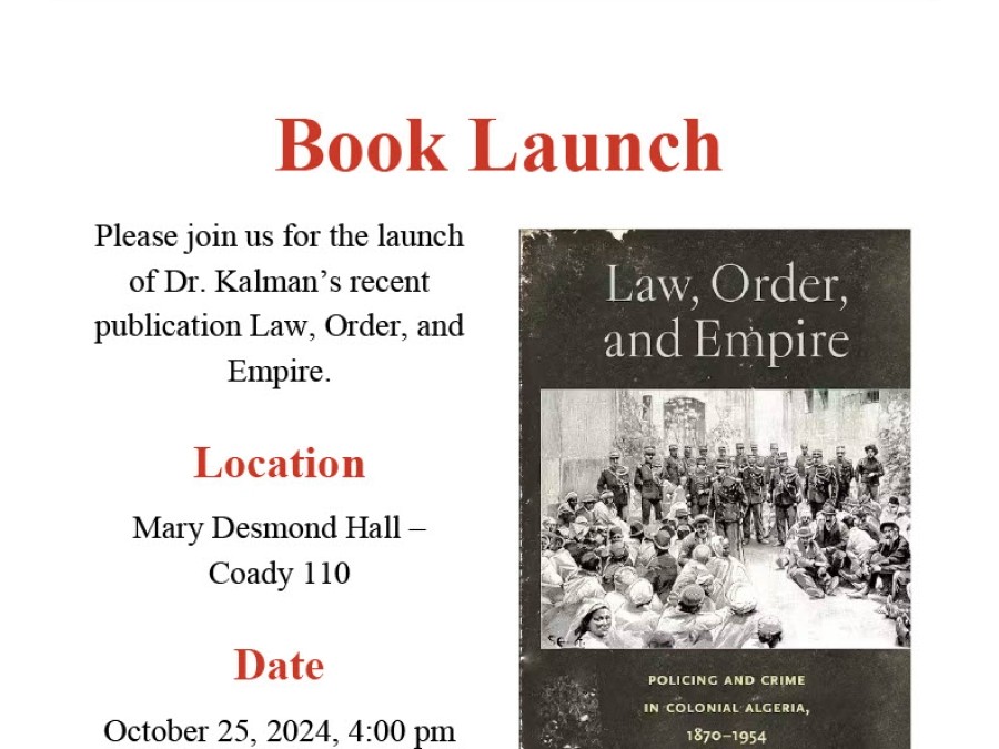 Book Launch - Sam Kalman