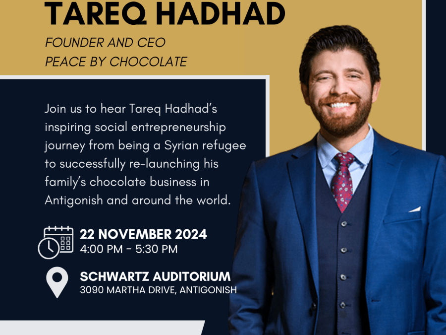 Tareq Hadhad Keynote Event
