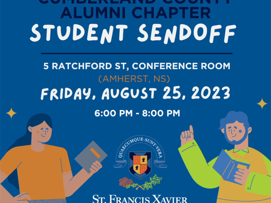 Poster for Cumberland County Alumni Student Sendoff