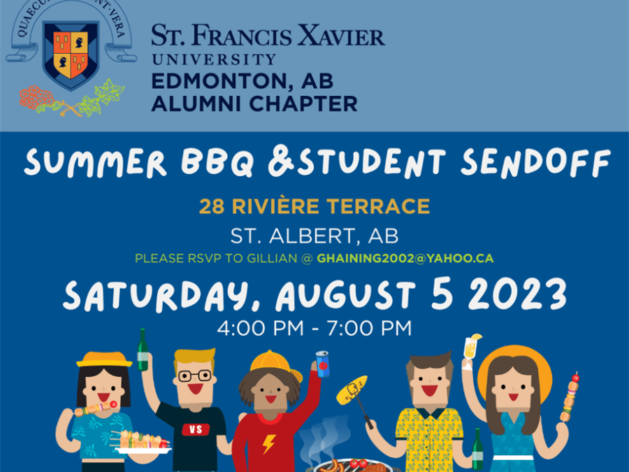 Poster for Edmonton Alumni Student Sendoff